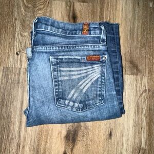 7 For All Mankind Blue Jeans